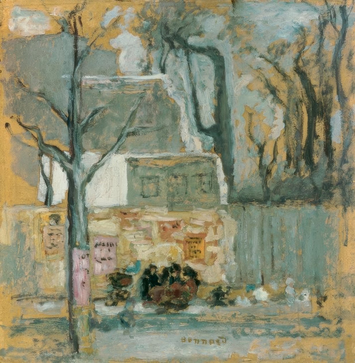 Eine Ecke in Paris von Pierre Bonnard