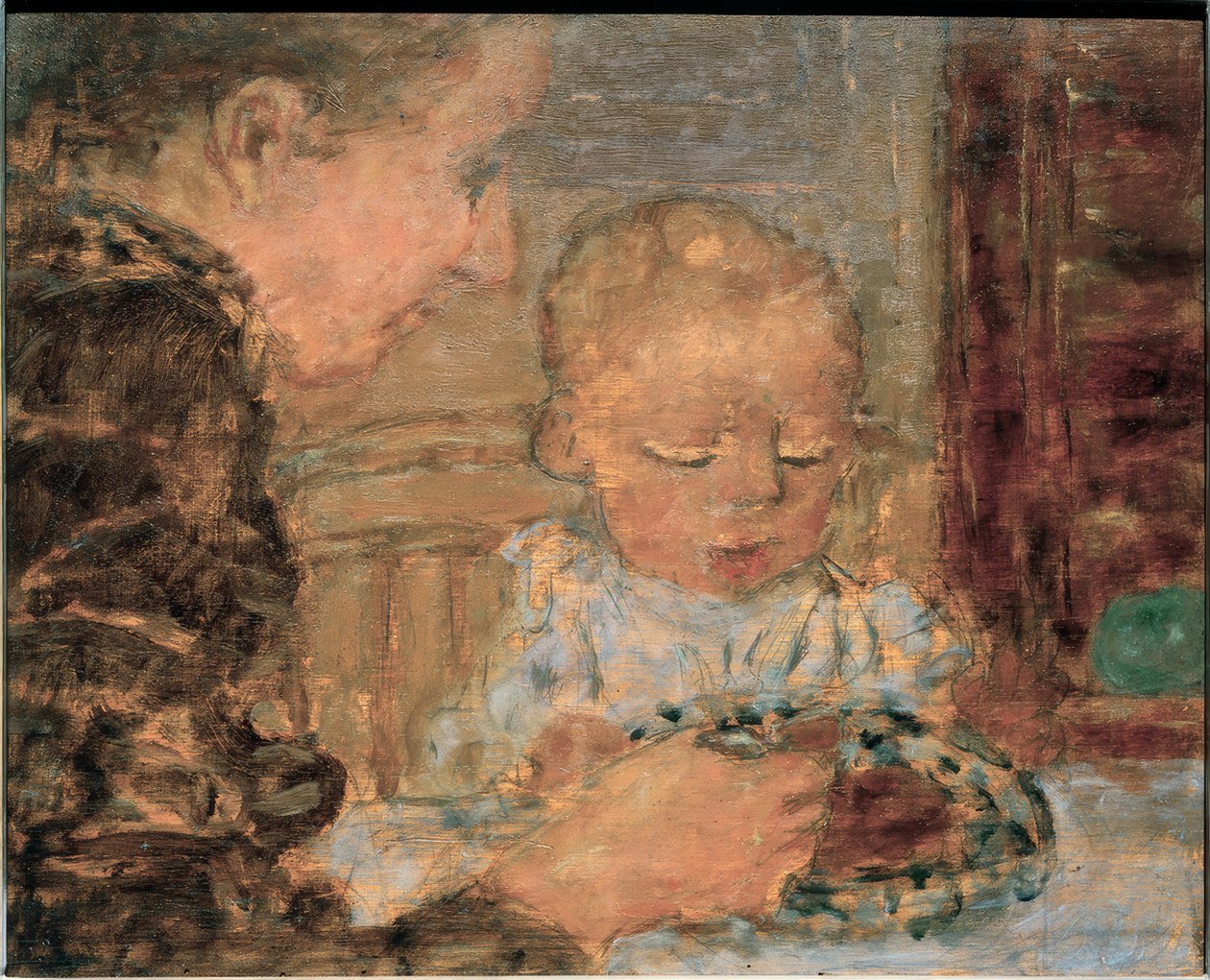 Mutter und Kind von Pierre Bonnard