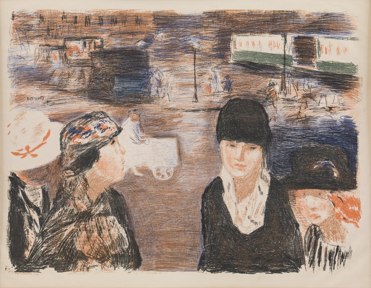 Place Clichy von Pierre Bonnard