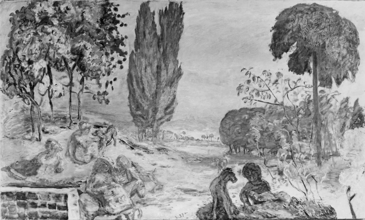 Sommerabend von Pierre Bonnard