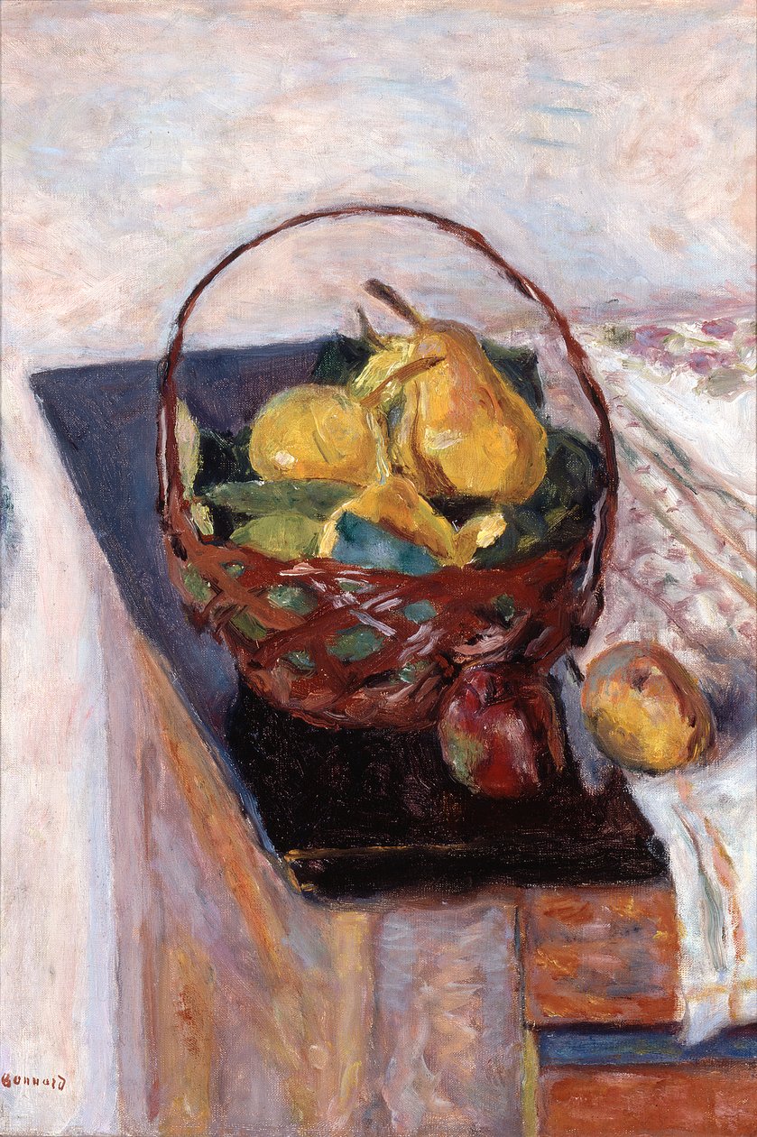 Der Obstkorb von Pierre Bonnard