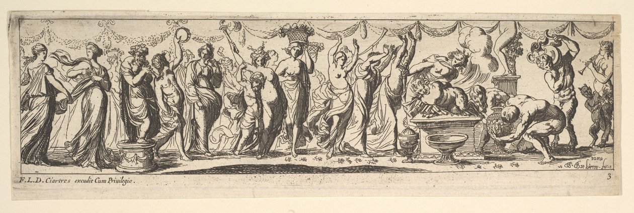 Bacchanal von Pierre Brebiette