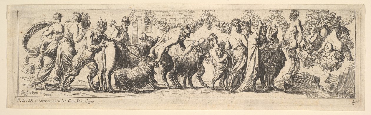 Bacchanal von Pierre Brebiette