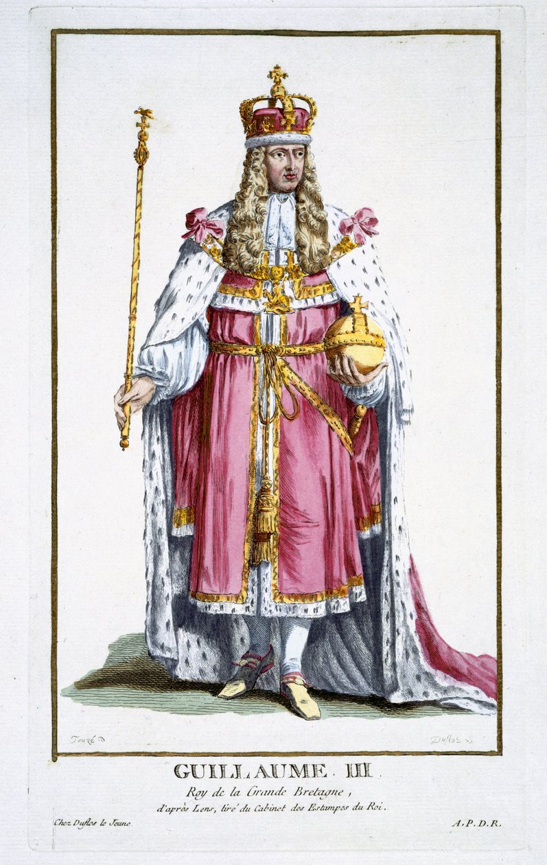 Wilhelm III. (1650-1702) von Oranien, 1780 von Pierre Duflos
