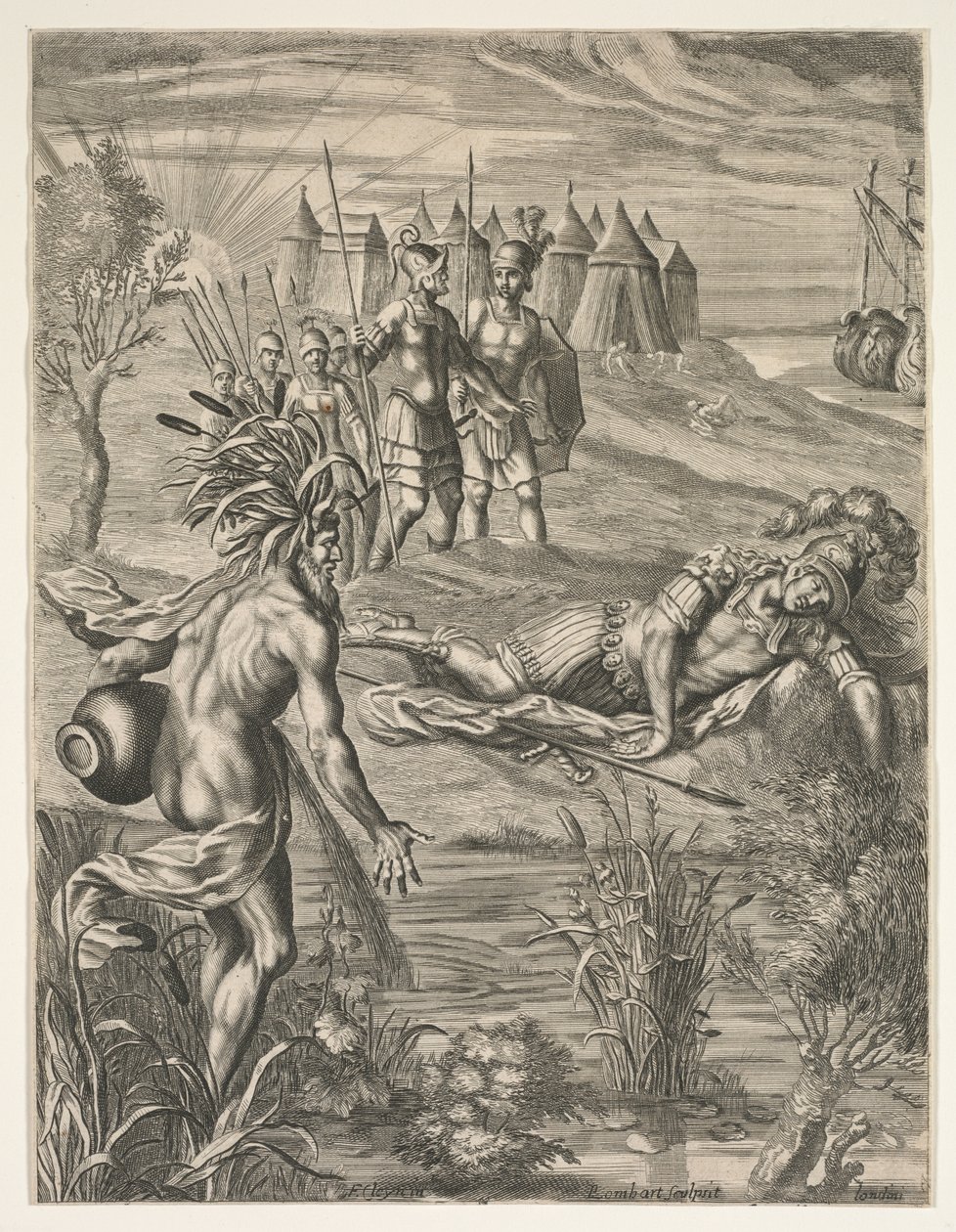 Aeneis, 1658 von Pierre Lombart