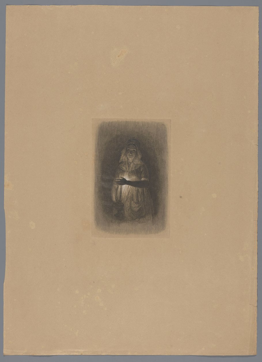 Entwurzelter Baumstamm an der Küste von Pierre Louis Dubourcq