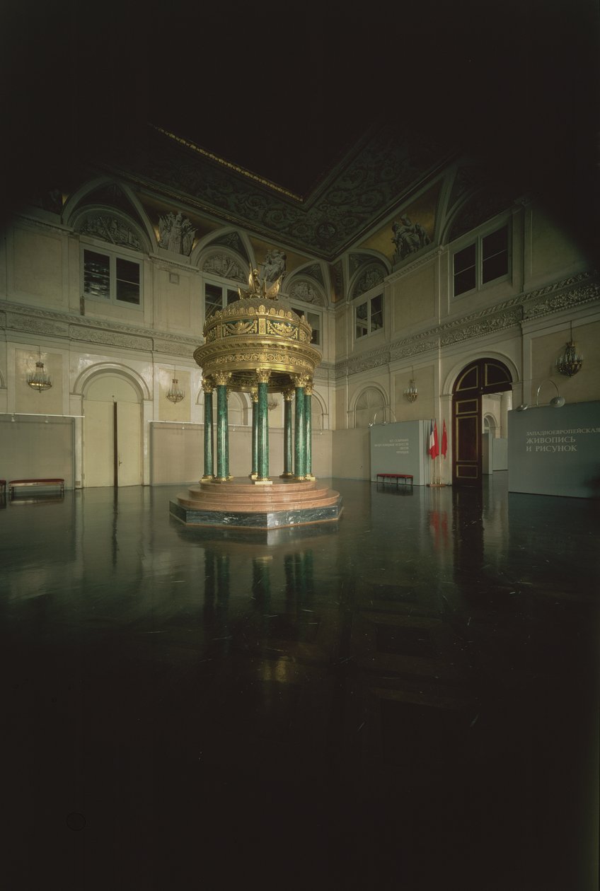 Modell einer Tempelrotunde von Pierre Philippe Thomire