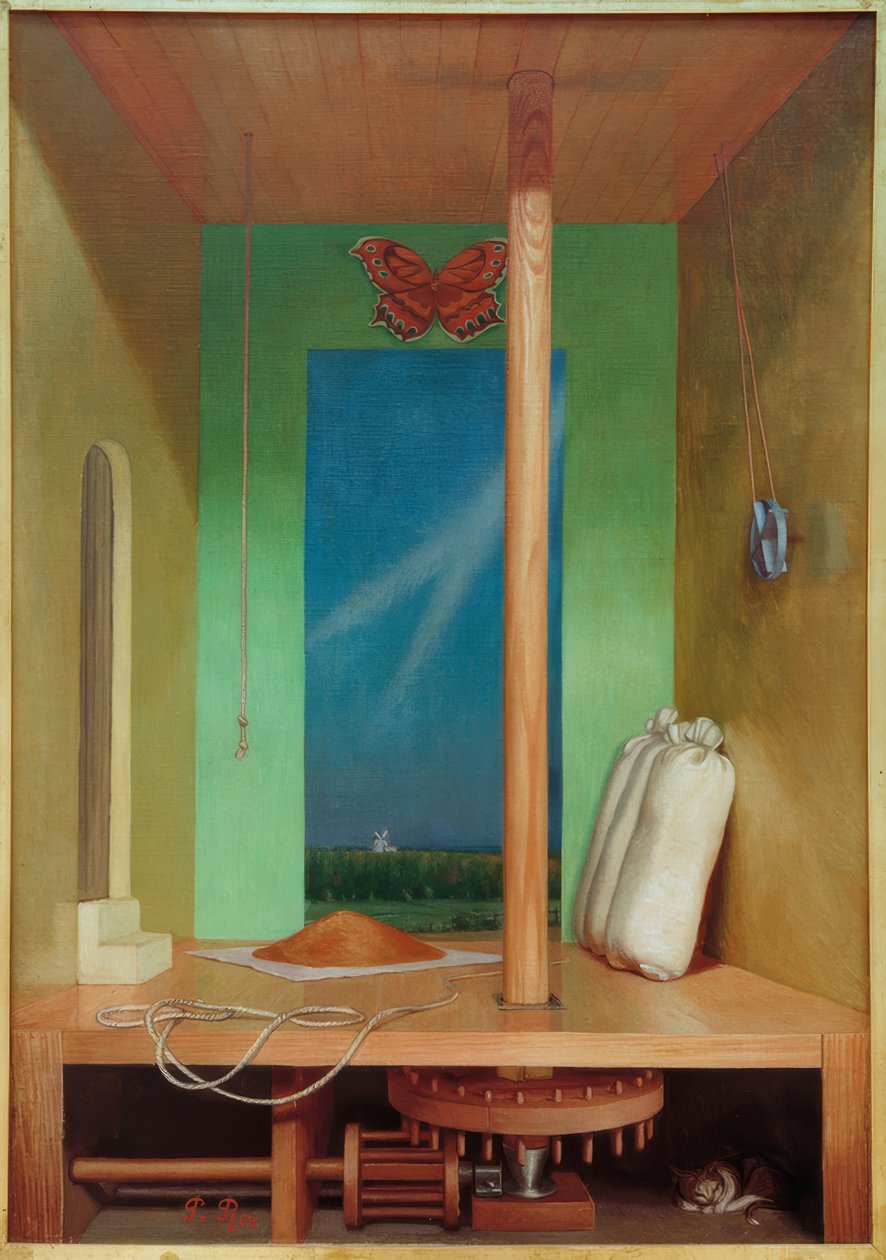 Besuch einer Windmühle von Pierre Roy