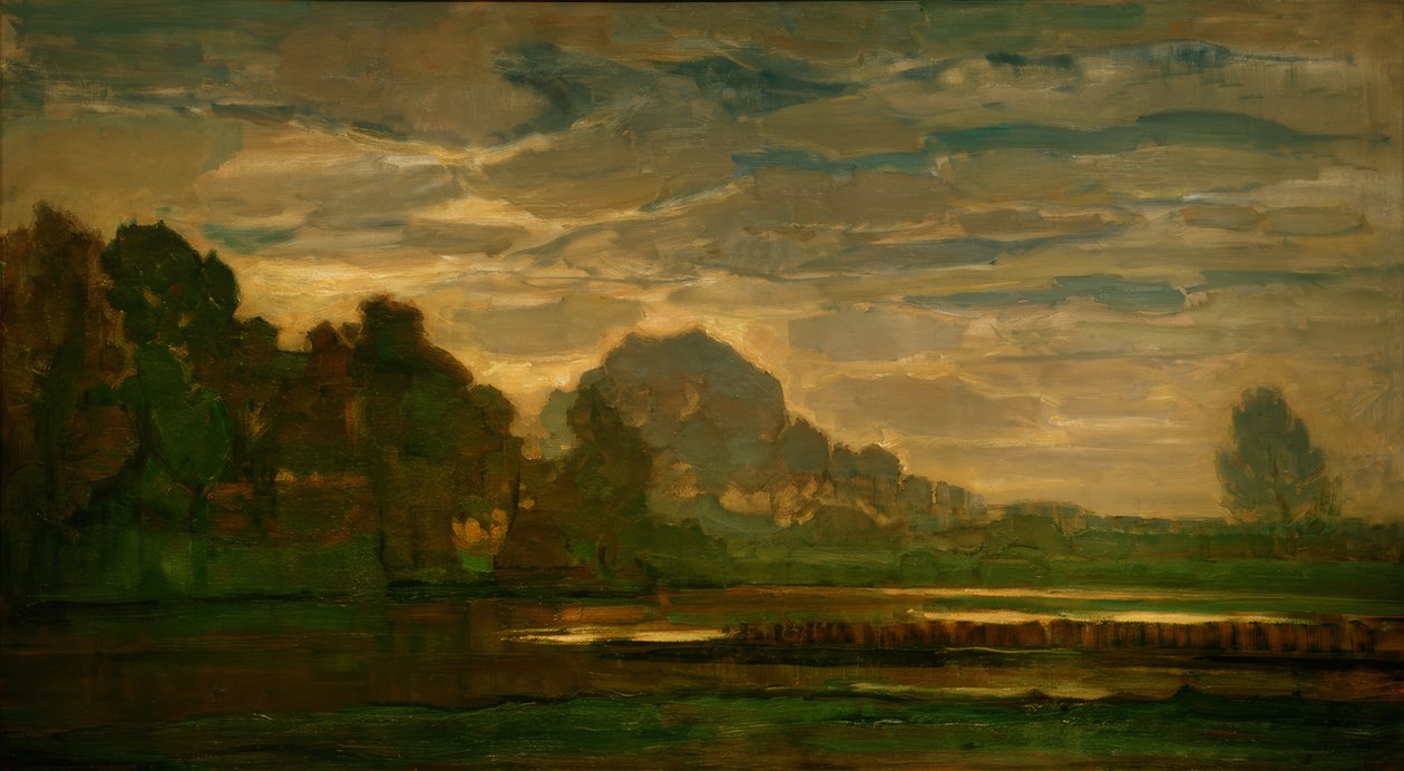 Moor bei Saasveld von Piet Mondrian