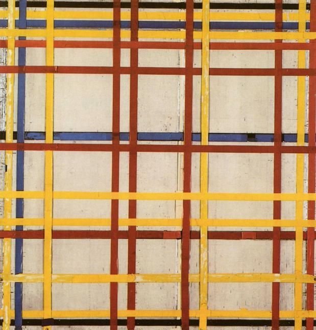 New York City von Piet Mondrian