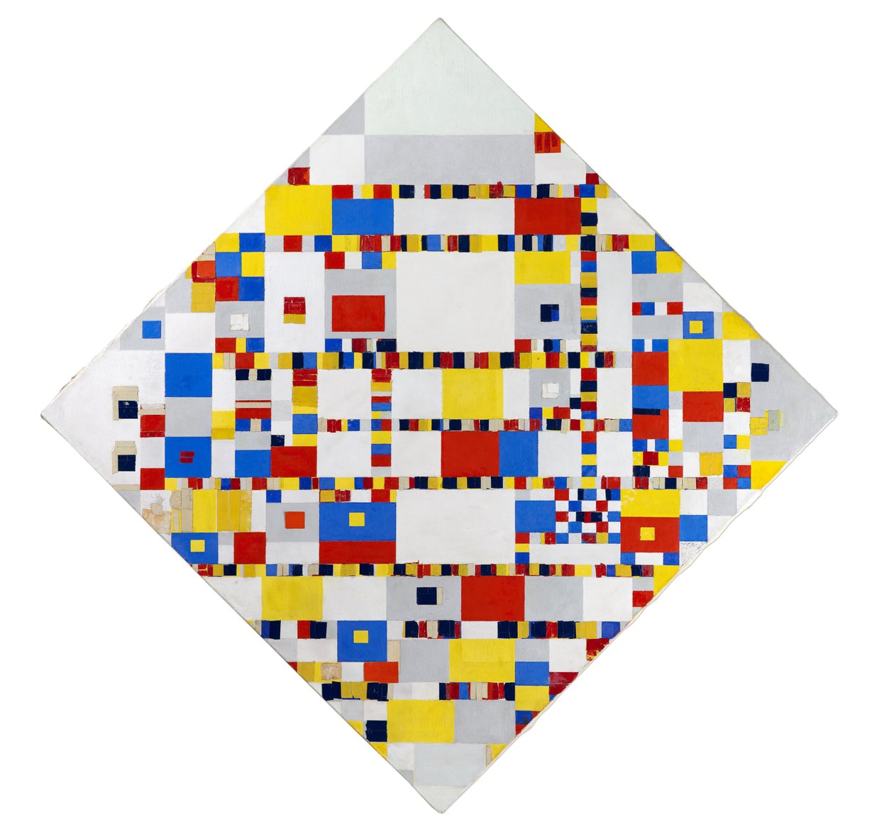 Victory Boogie Woogie (unvollendet) von Piet Mondrian