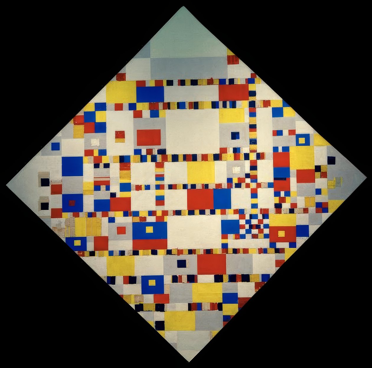 Victory Boogie Woogie von Piet Mondrian