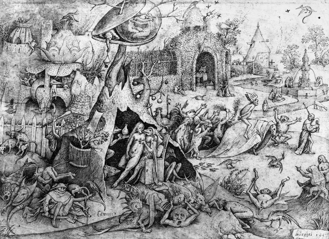 Luxus, 1557 von Pieter Bruegel the Elder
