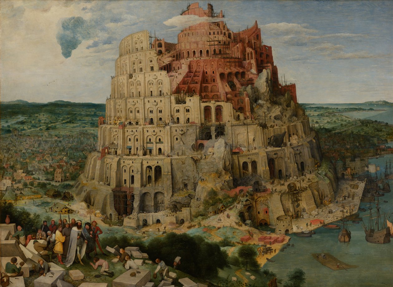 Der Turm von Babel (Wien) von Pieter Bruegel the Elder