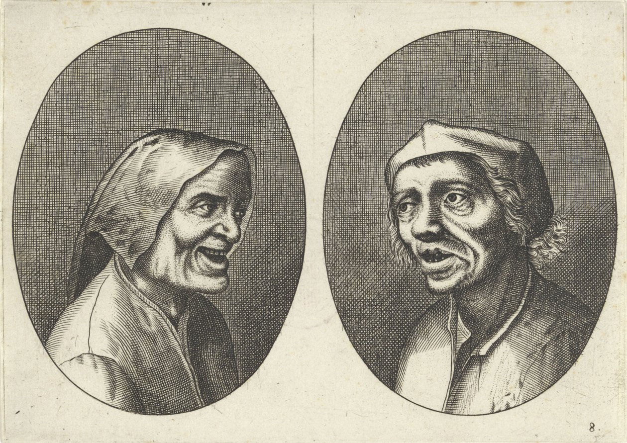 Goê Geurtjen und Kribbighe Babbe von Pieter The Elder after Brueghel