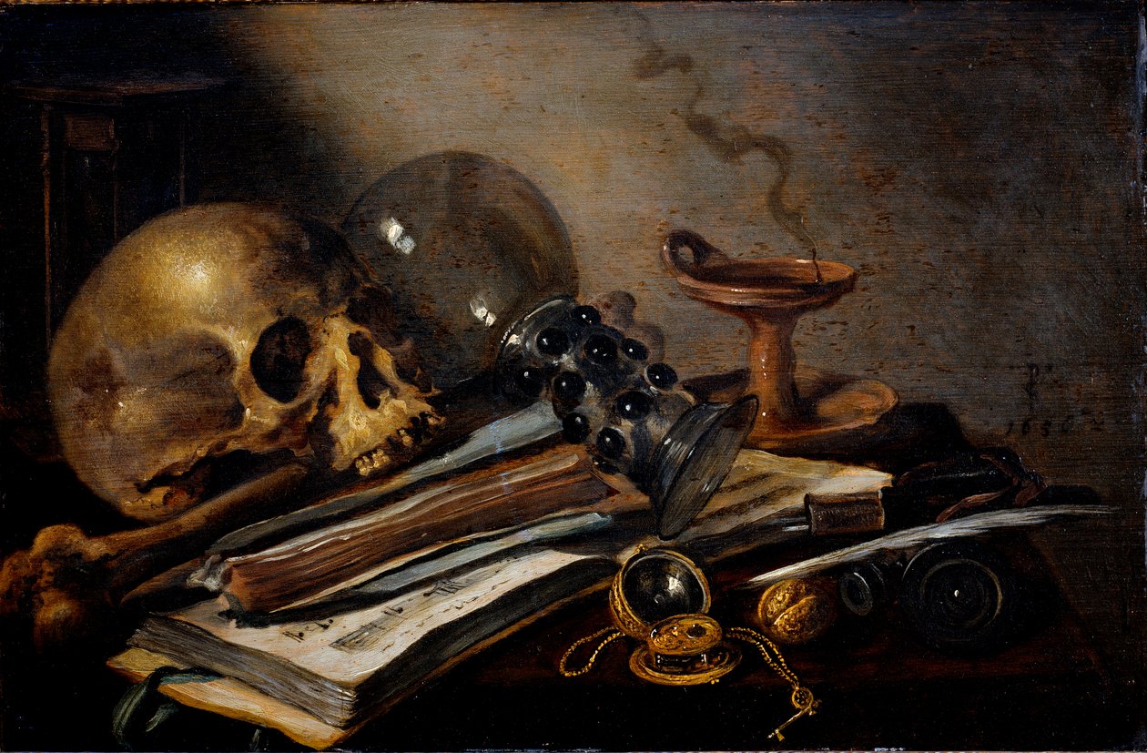 Stillleben, Eitelkeit von Pieter Claesz