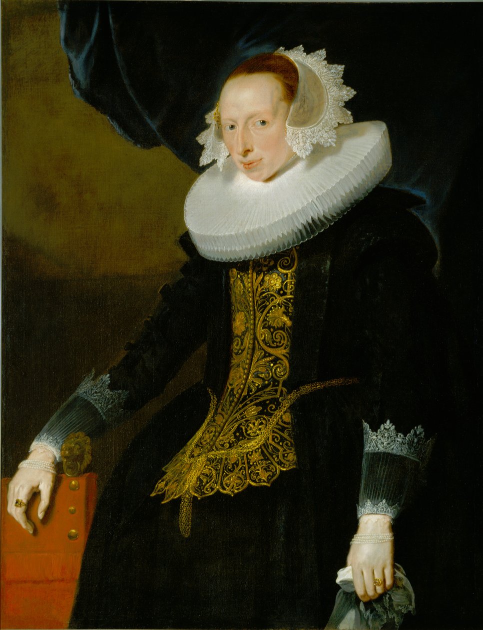 Porträt einer Frau von Pieter Claesz Soutman