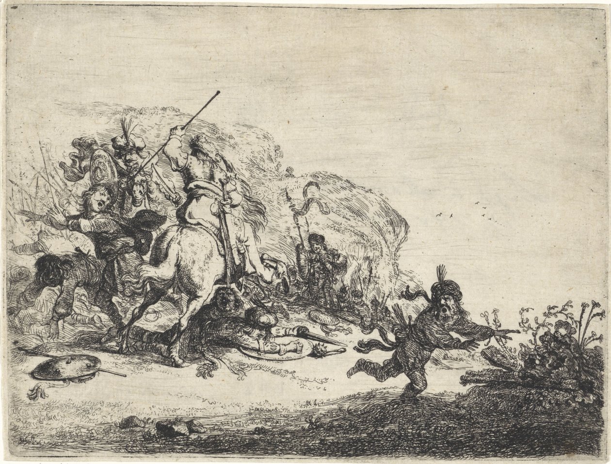 Reiterkampf von Pieter Cornelisz. Verbeeck