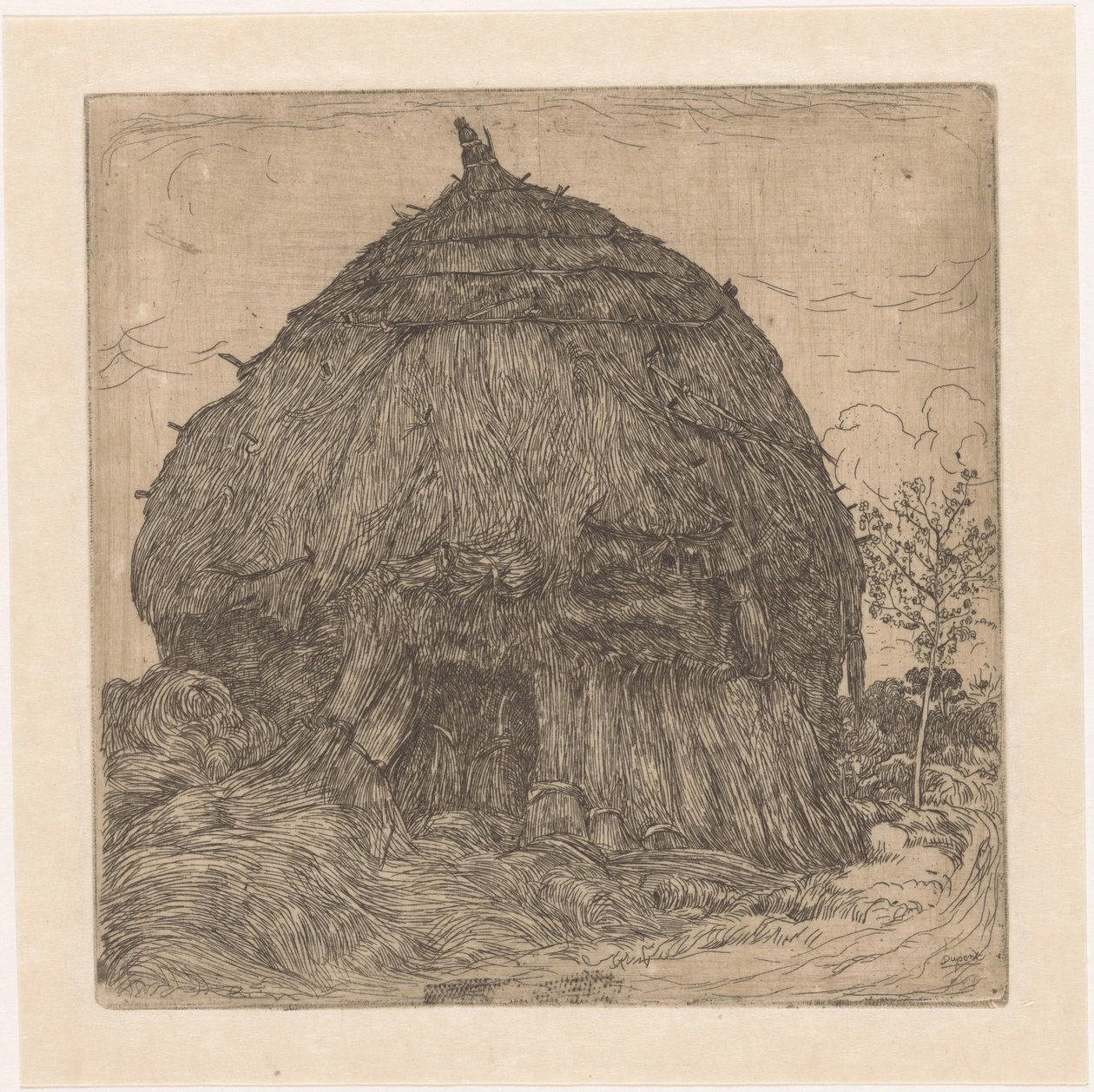 Heuhaufen von Pieter Dupont