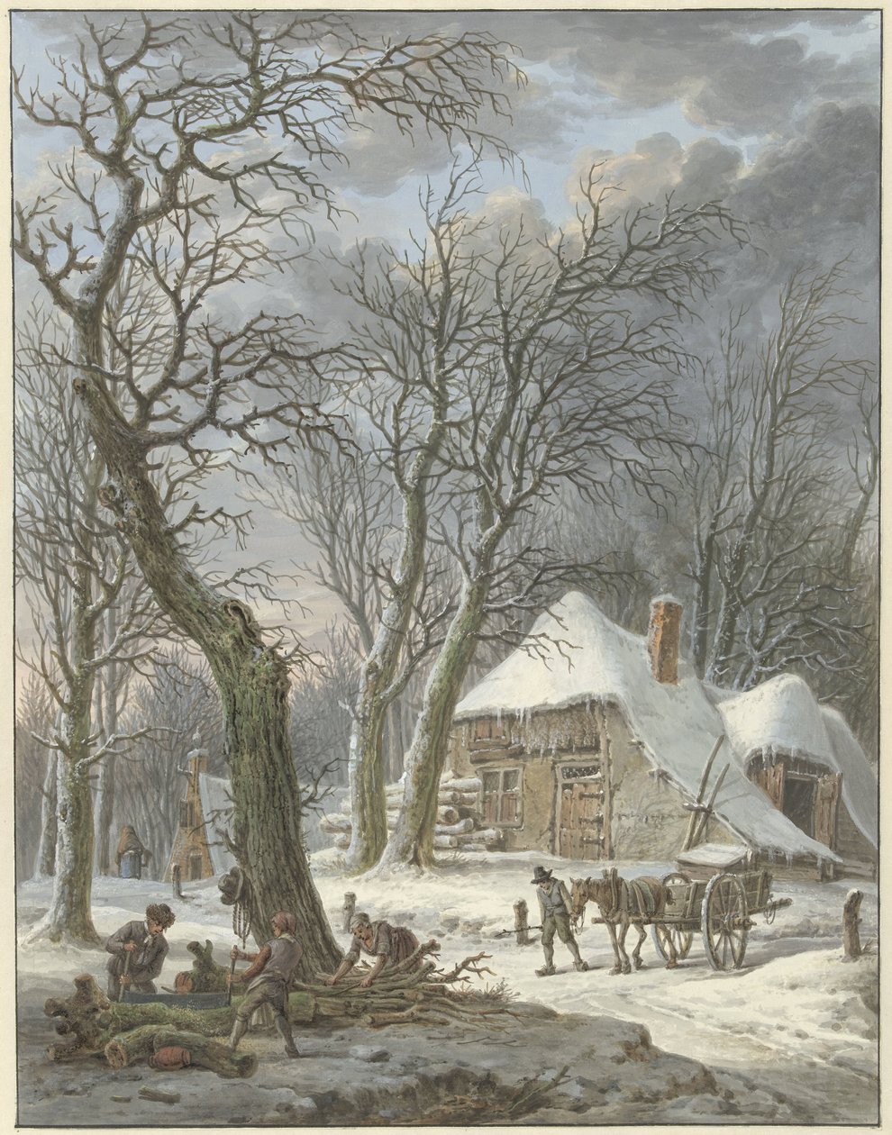 Winterlandschaft von Pieter Pietersz. Barbiers