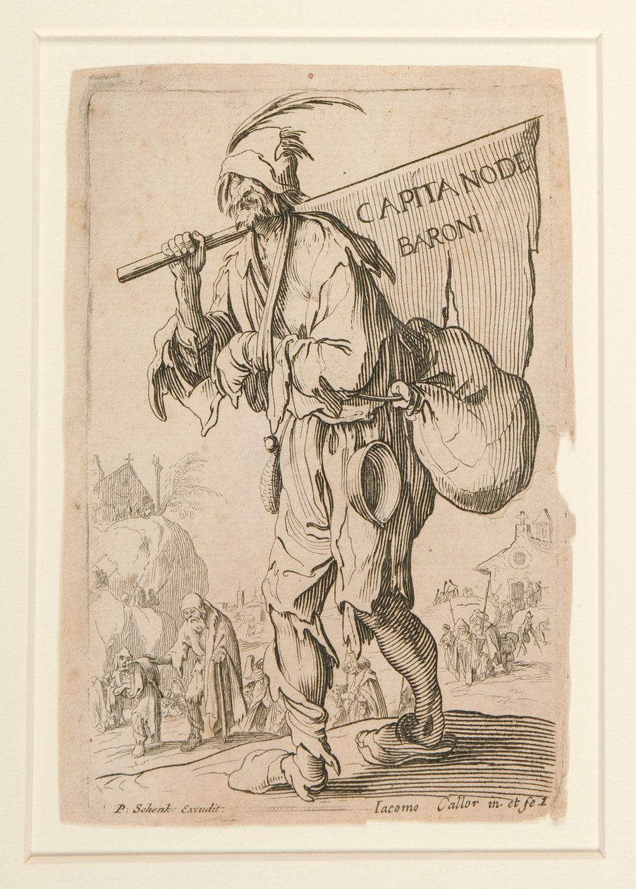 Frontispiz, aus Les Gueux [umgekehrt] von Pieter Schenck I
