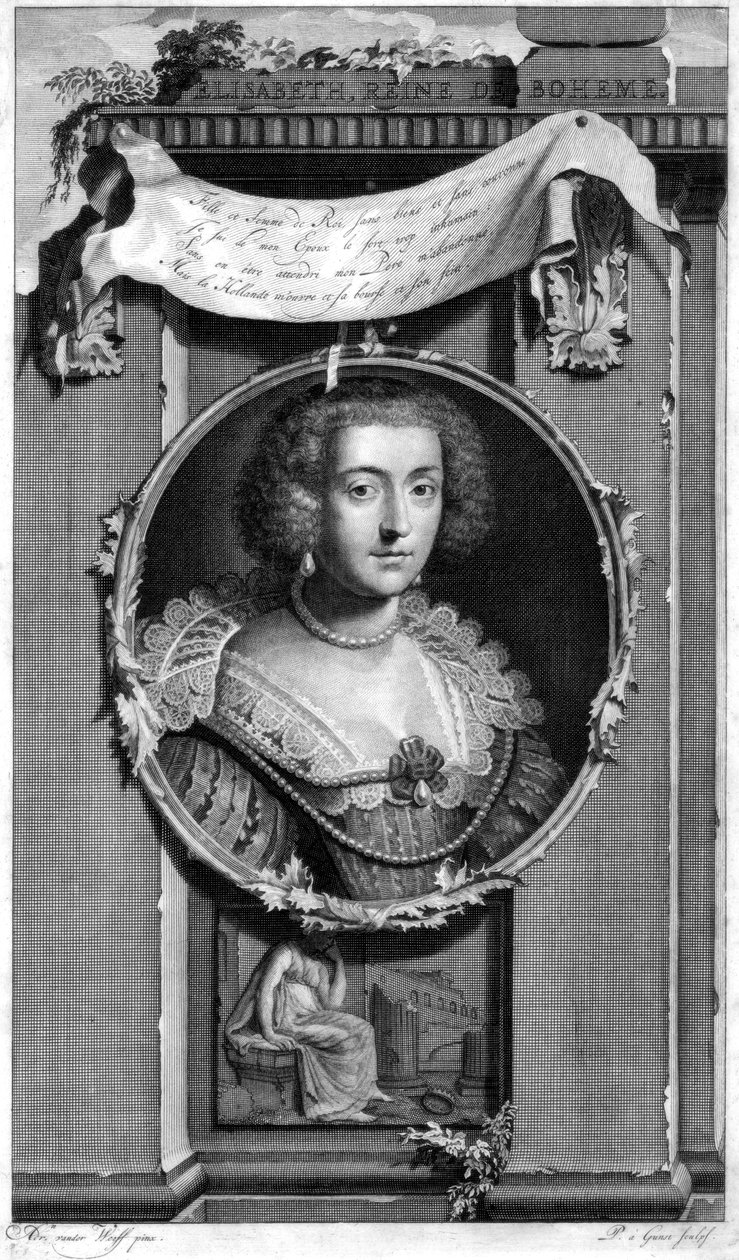 Elisabeth von Böhmen, um 1697 von Pieter Stevens van Gunst