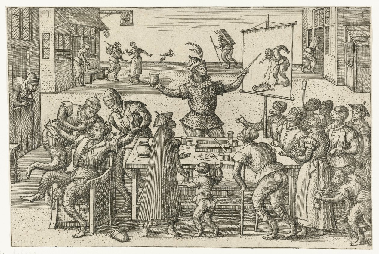 Quacksalber von Pieter van der Borcht (I)