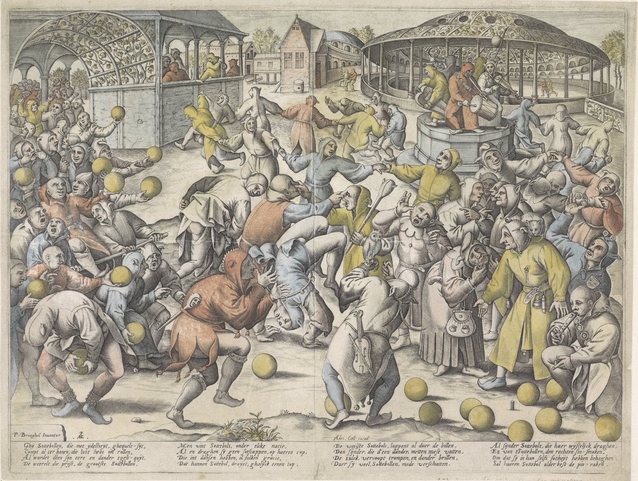 Narrenfest von Pieter van der Heyden