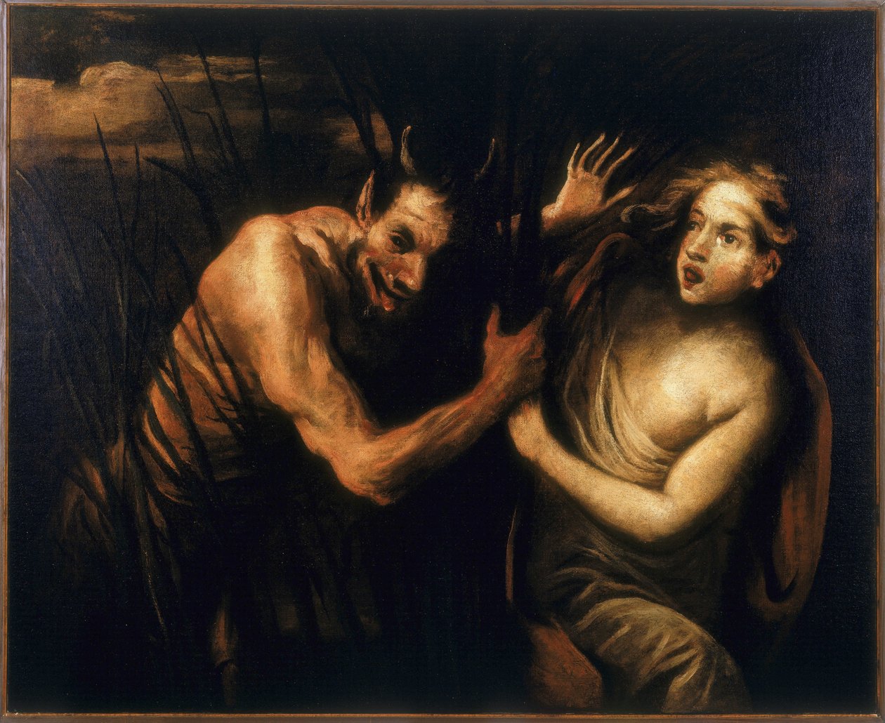 Pan und Syringa, ca. 1630-78 von Pietro della Vecchia
