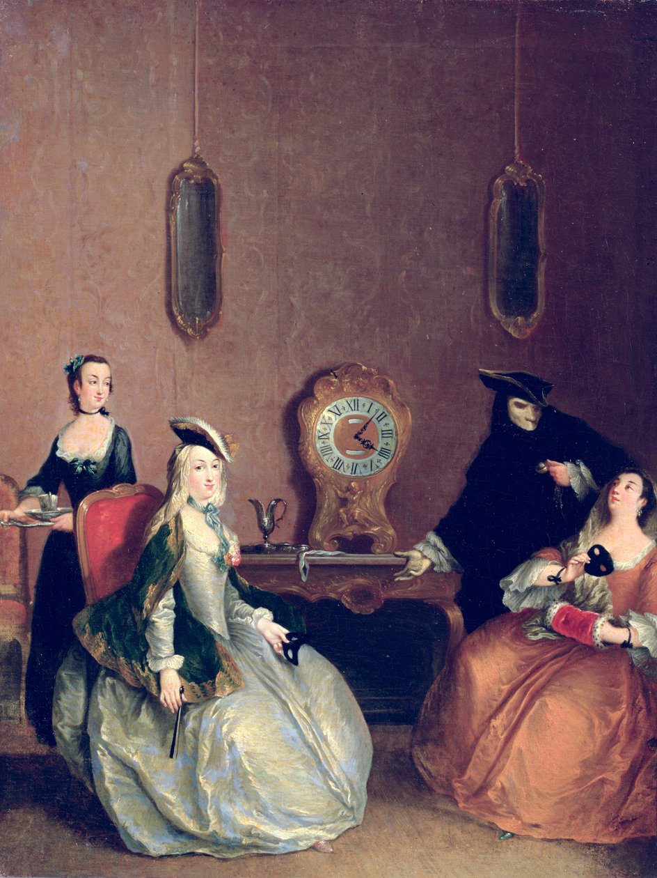 Innenszene - Maskenball von Pietro after Longhi