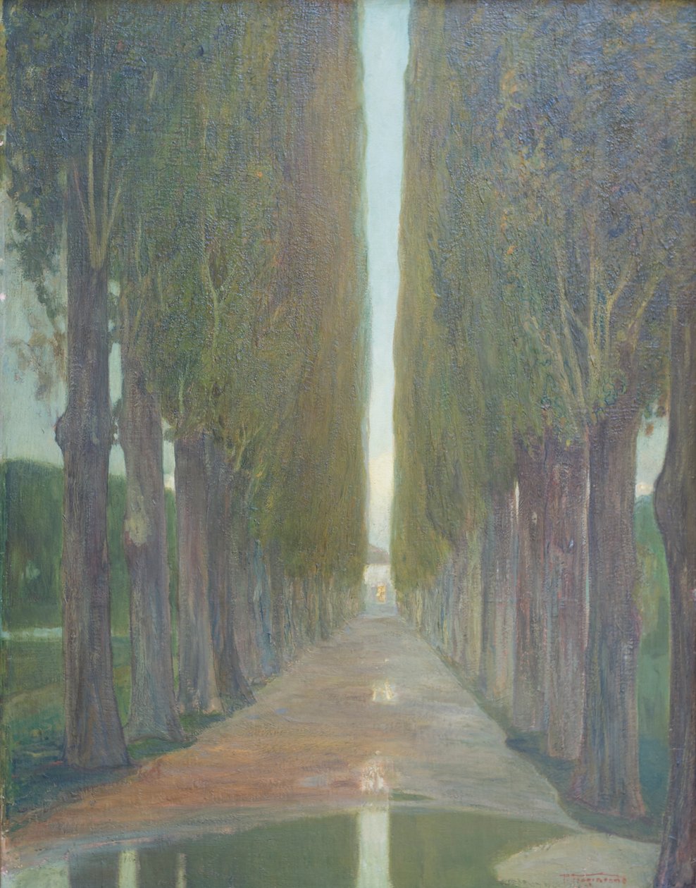 Die Pappeln von Pietro Fragiacomo