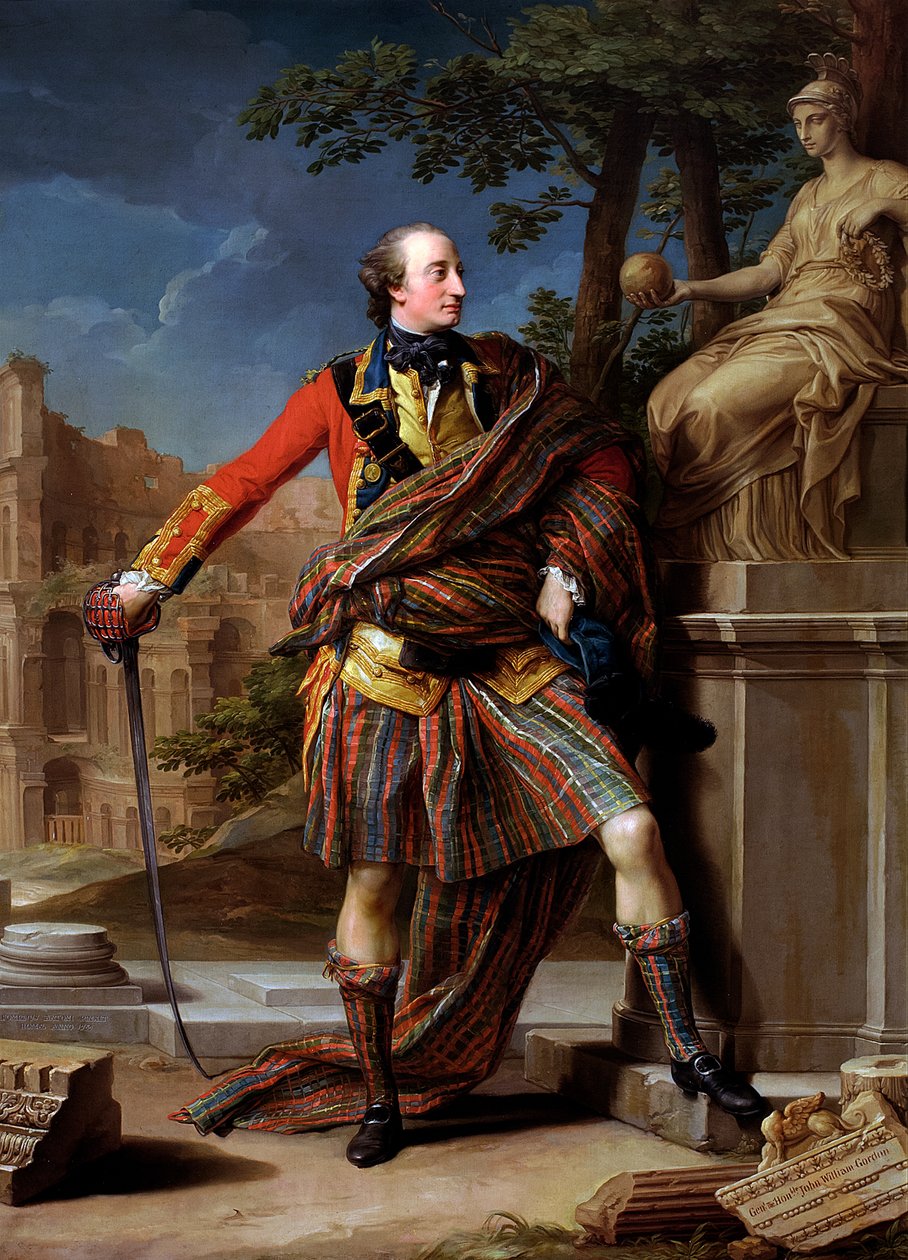 General William Gordon von Fyvie, 1766 (1736-1816) von Pompeo Girolamo Batoni