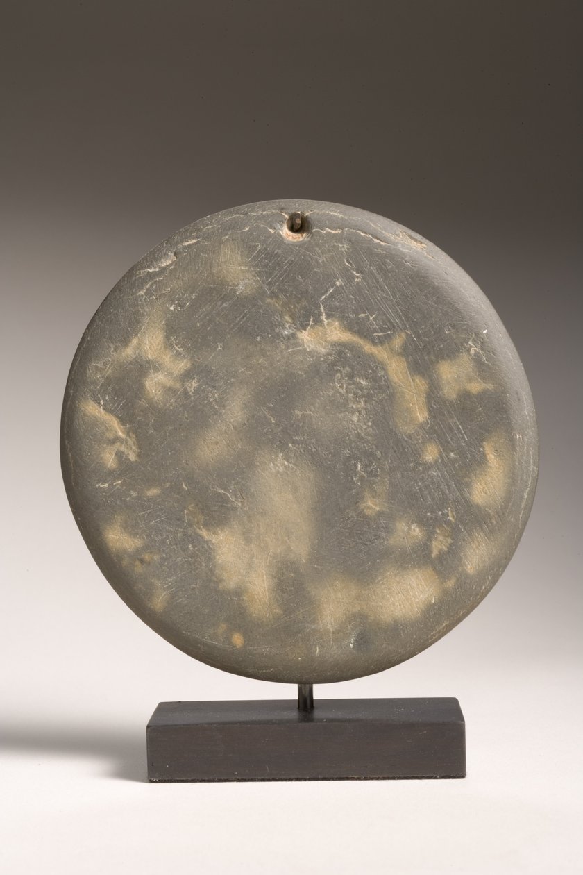 Palette in Form der Sonne, Naqada II-III, ca. 3600-3000 v. Chr. von Predynastic Period Egyptian