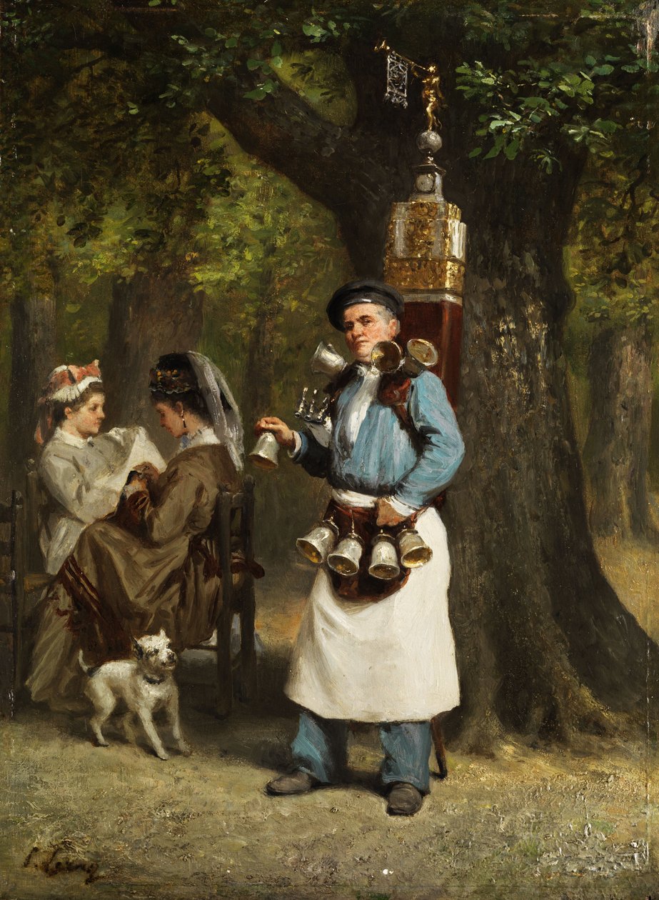 Der Getränkeverkäufer von Prudent Louis Leray