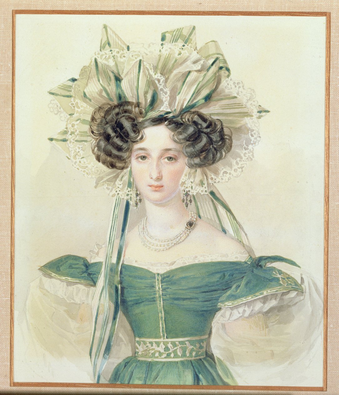 Porträt von Prinzessin Elizabeth Vorontsova (1792-1856) von Pyotr Fyodorovich Sokolov