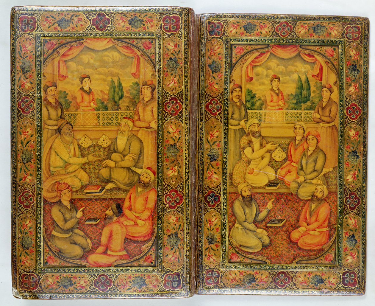 Unbekanntes Bild von Qajar School