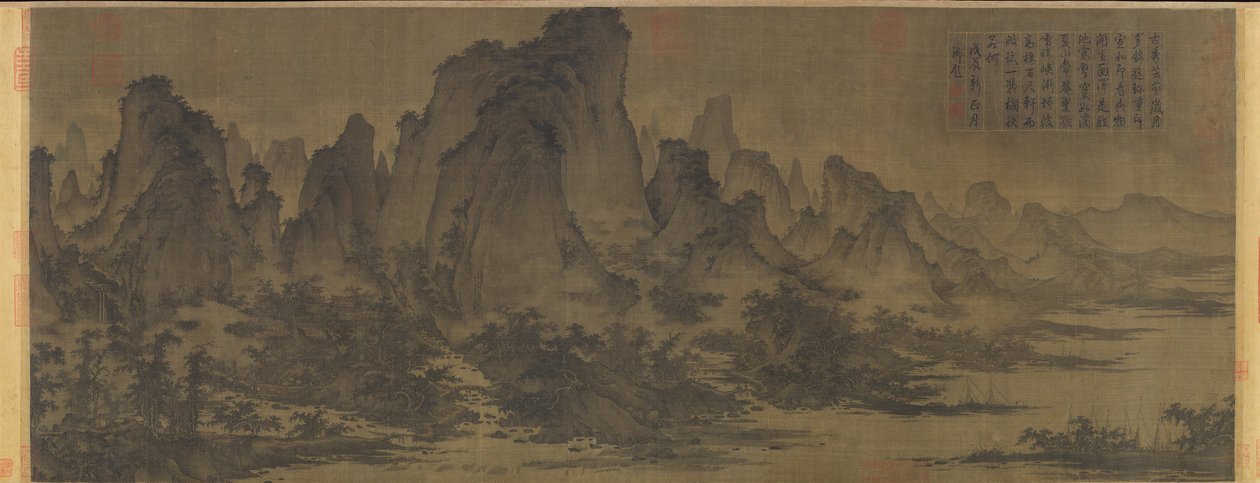 Sommerberge, ca. 1050 von Qu Ding