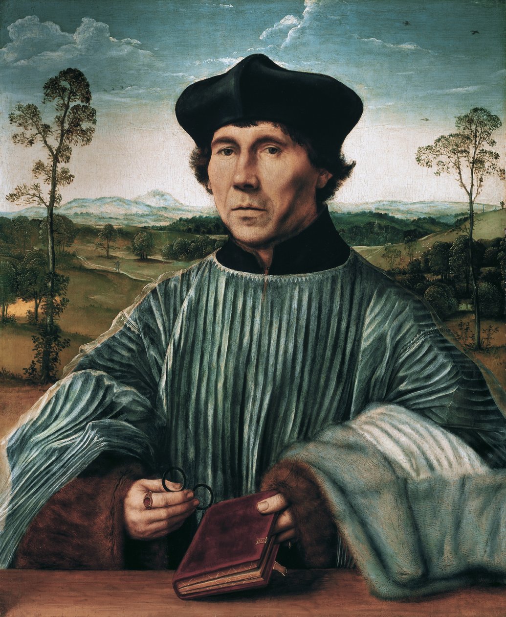 Der Kanonikus Stephan Gardiner von Quentin Matsys