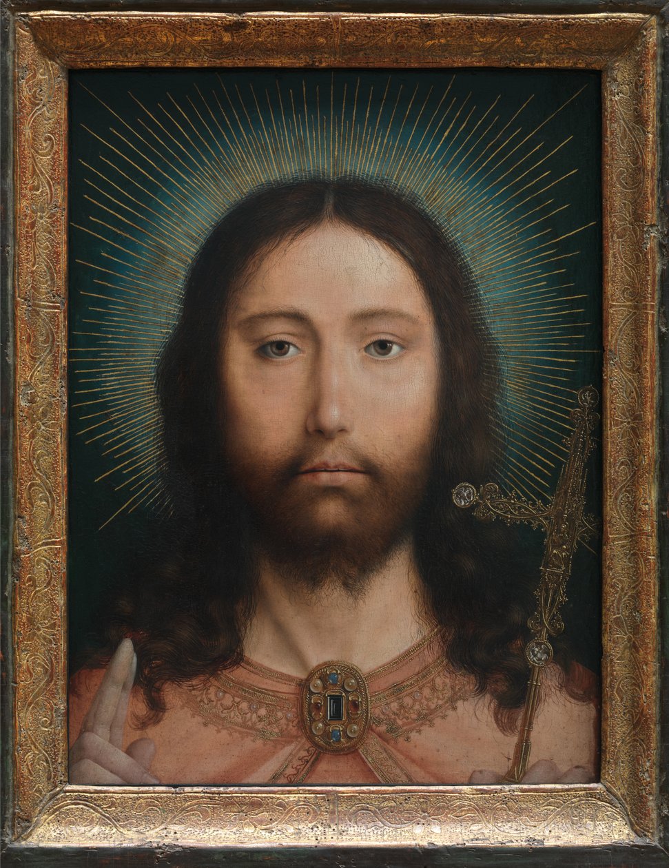 Christus Salvator Mundi von Quentin Massys or Matsys