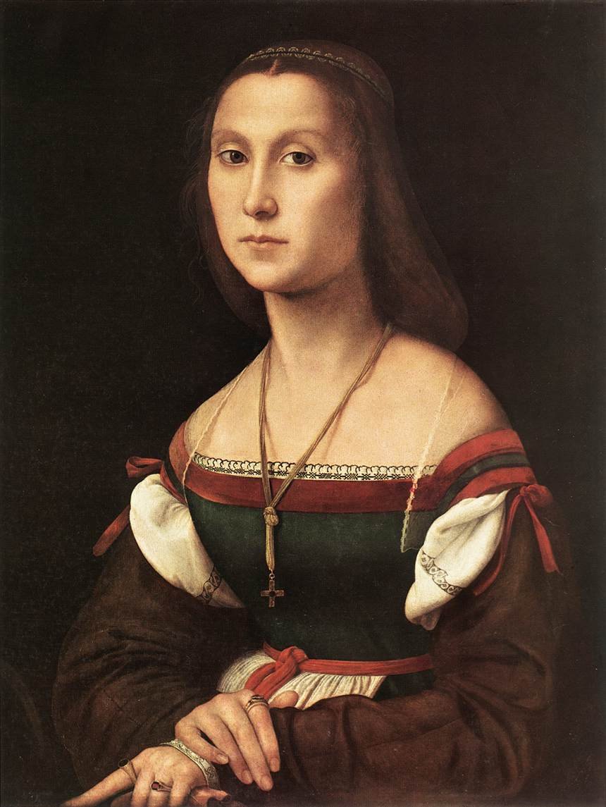 Porträt einer Frau von Raffaello Sanzio Raphael