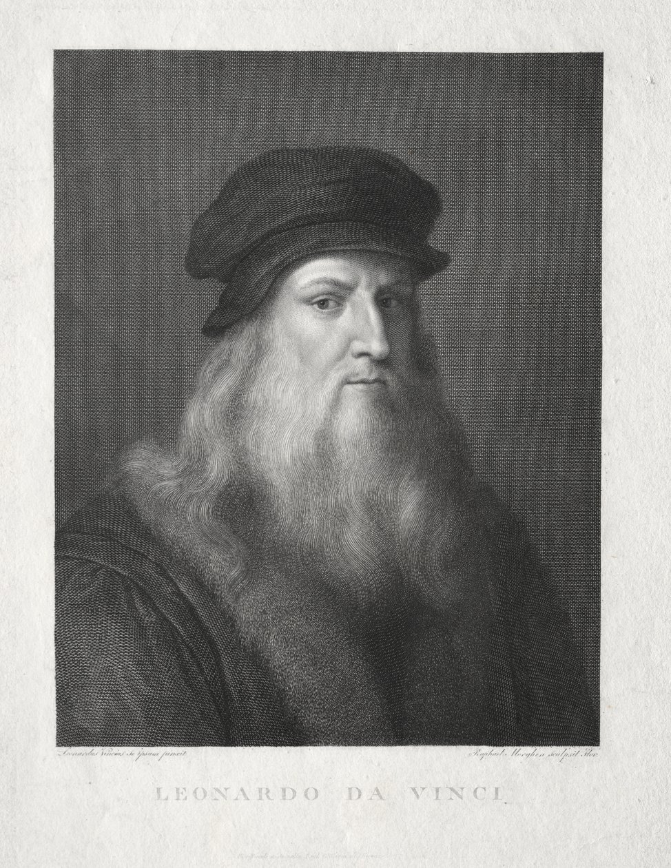 Leonardo da Vinci von Raffaello Morghen