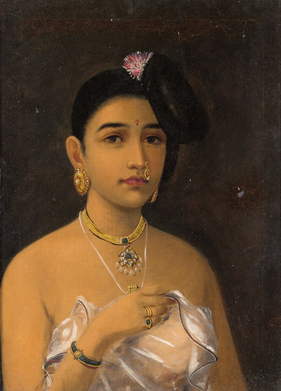 Malabar-Schönheit von Raja Ravi Varma