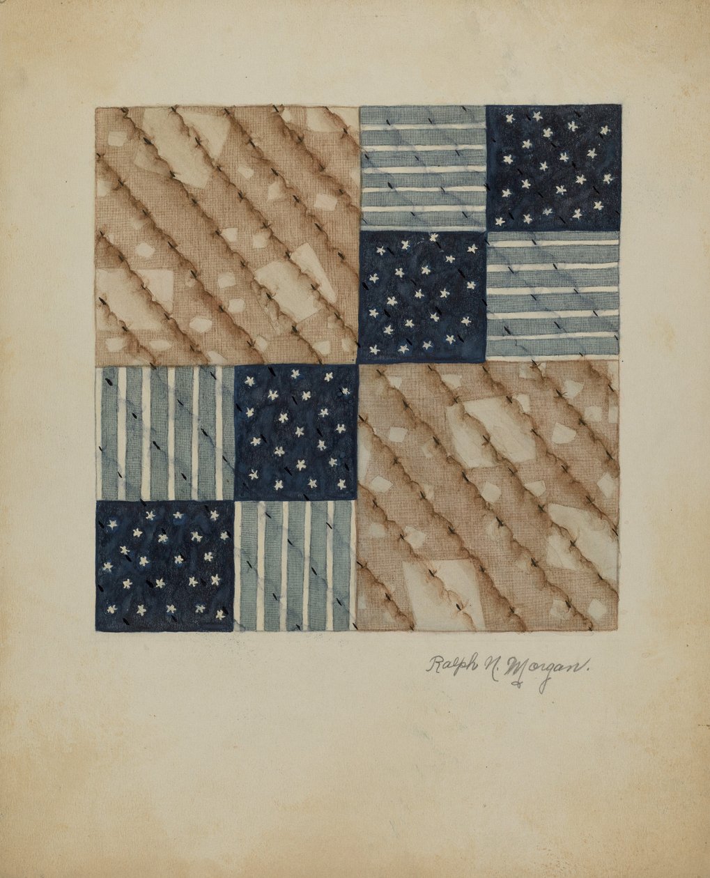 Quiltmuster von Ralph N. Morgan