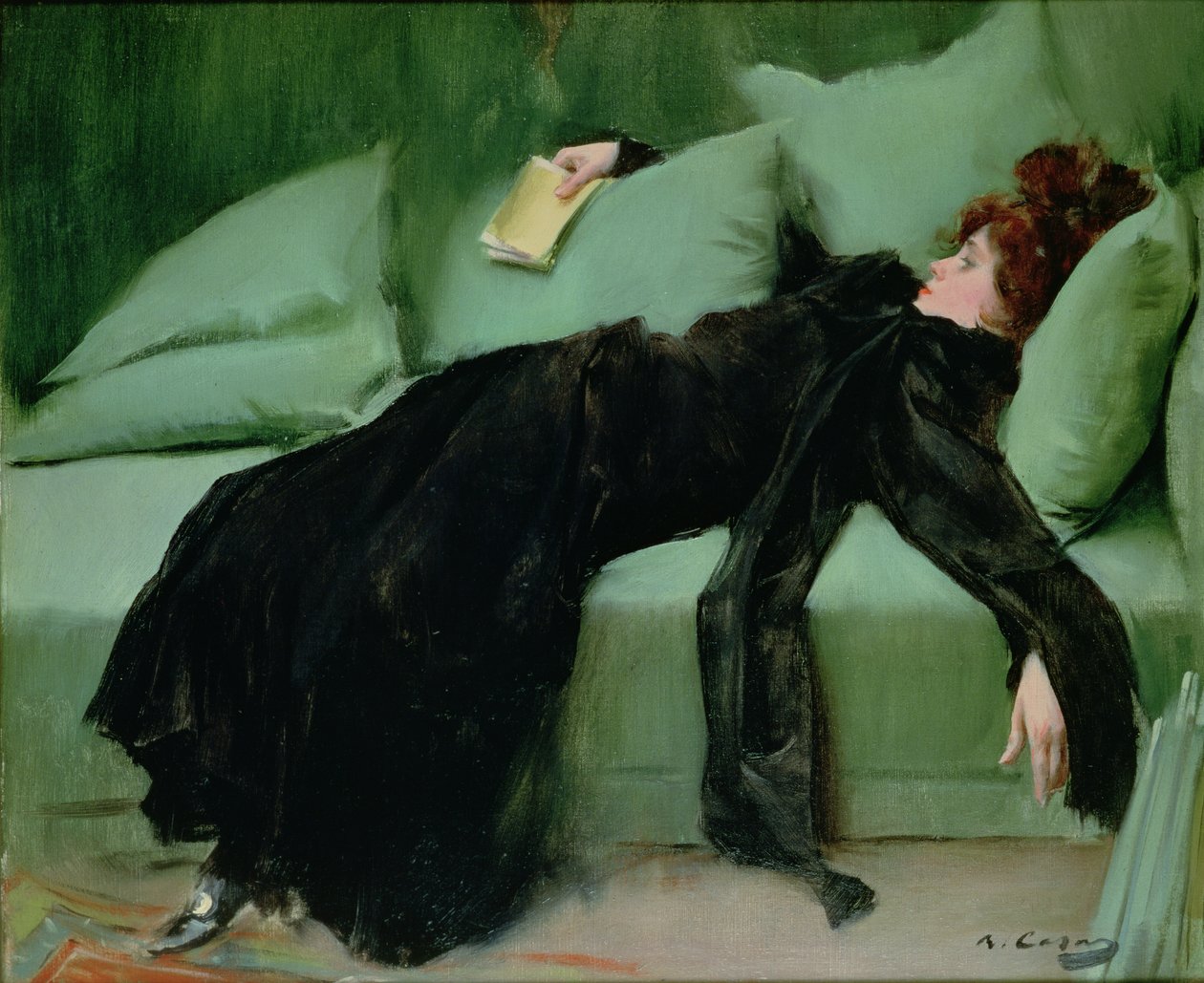 Nach dem Ball von Ramon Casas i Carbo