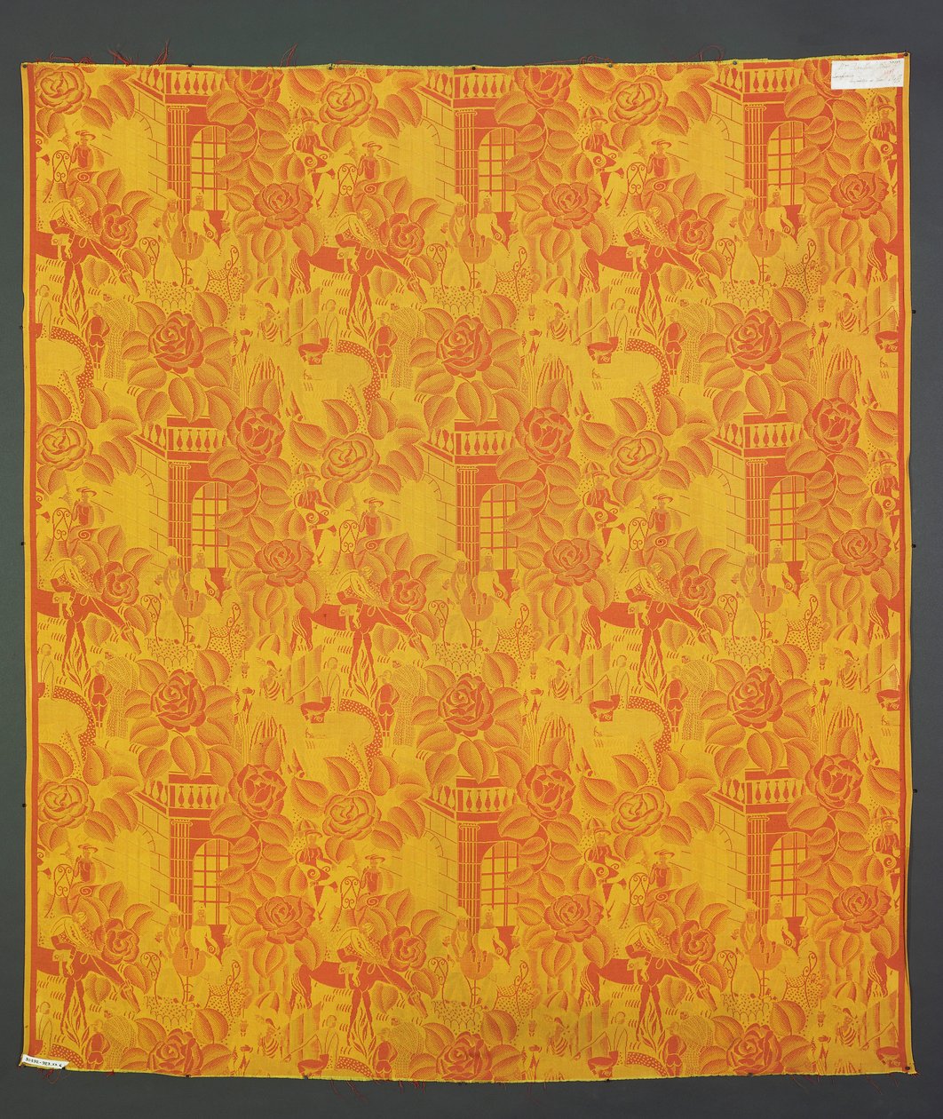 Stoff mit Jugendstil-Design von Raoul Dufy