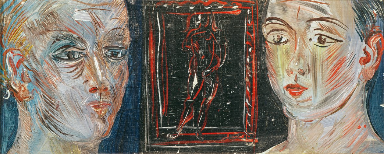 Köpfe von zwei Frauen von Raoul Dufy