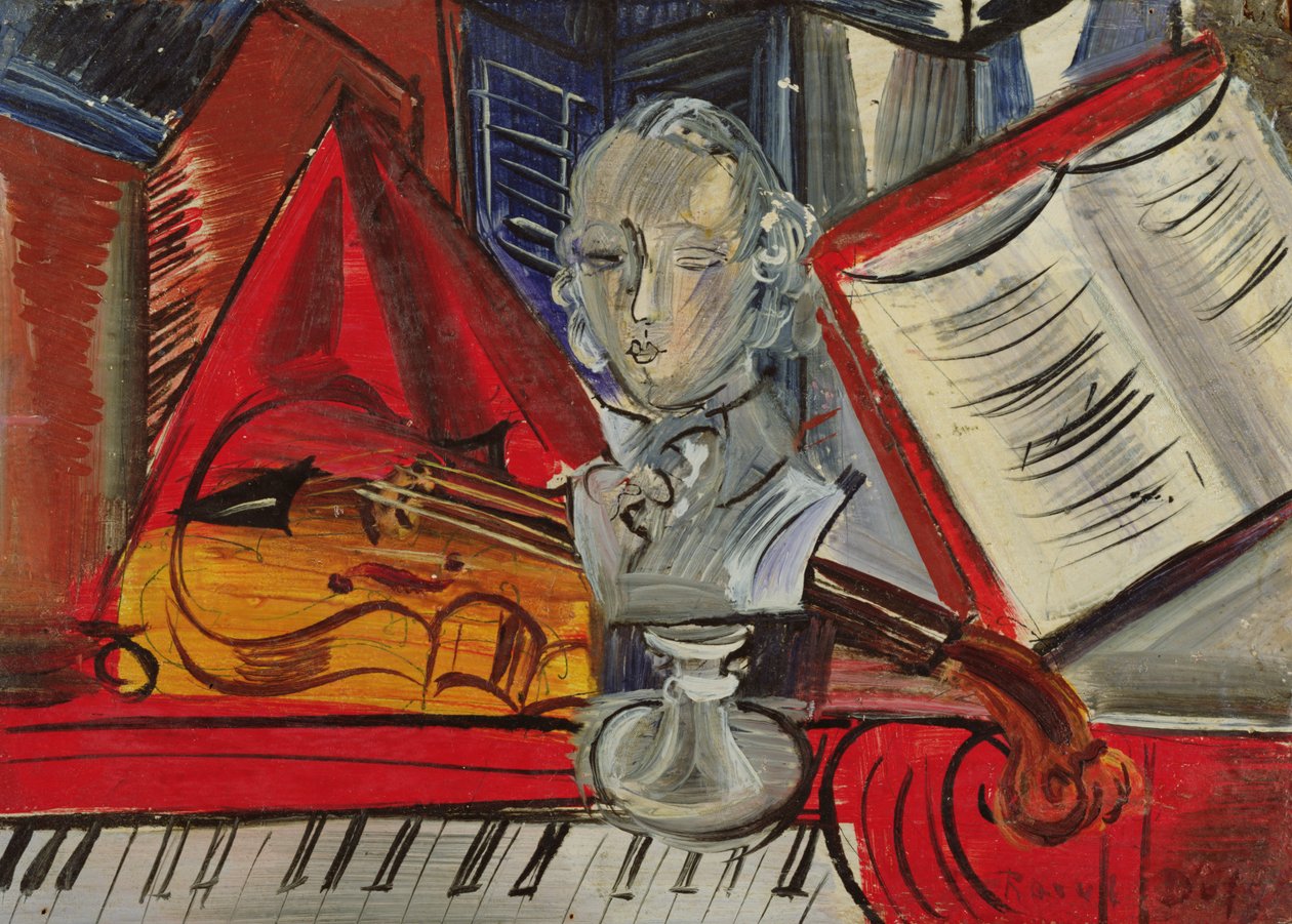 Hommage an Mozart von Raoul Dufy