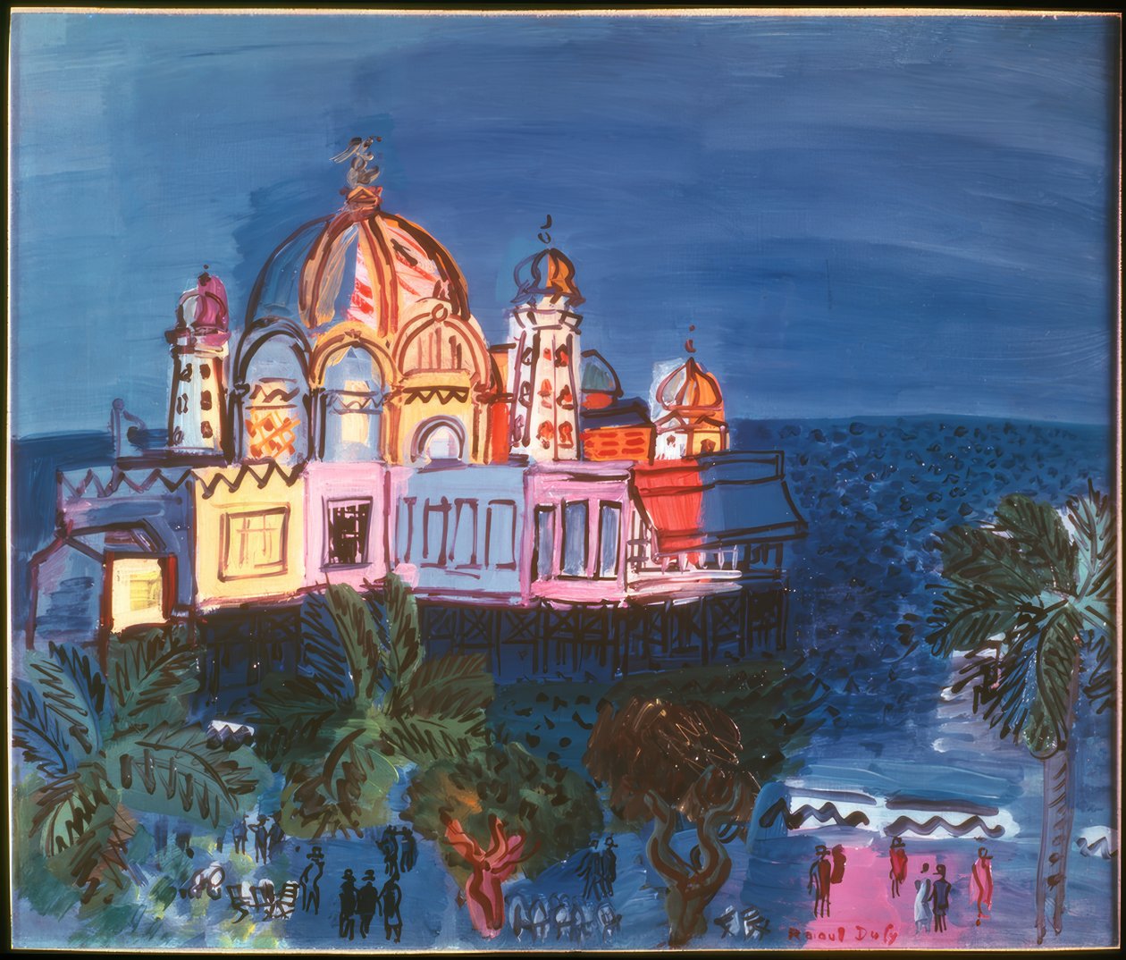 Casino von Nizza von Raoul Dufy
