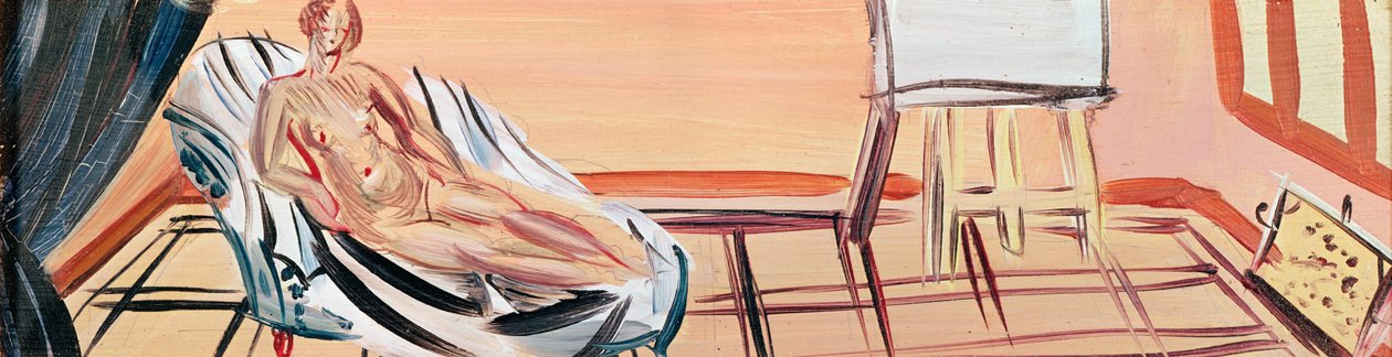 Akt mit Staffelei von Raoul Dufy