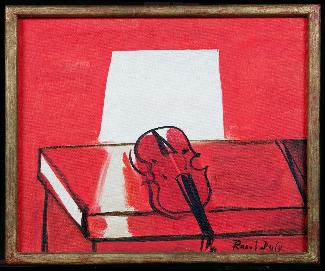 Die rote Violine von Raoul Dufy